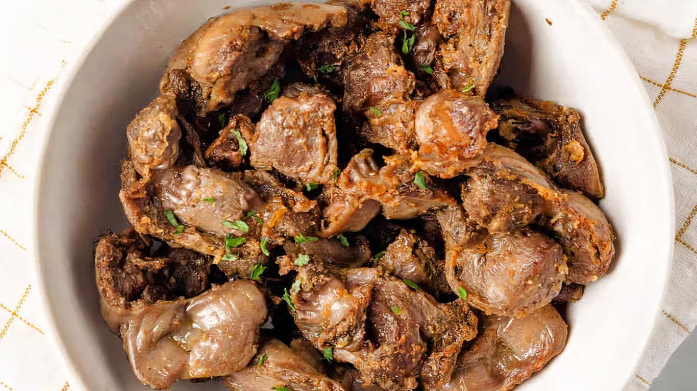 Gizzards & rice